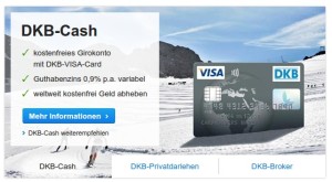 Damit wirbt die DKB. Wer nicht genau aufpasst, zahlt ganz bestimmt viele fiese Gebühren. Nichts ist gratis :-)